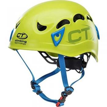 Casque d'escalade Galaxy, Vert/Bleu Clair, réglable