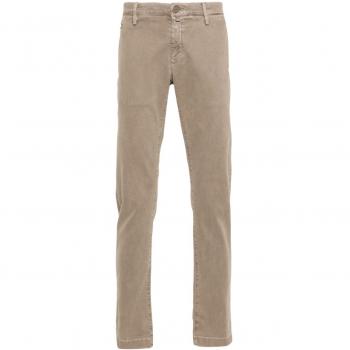 Jacob Cohën Gray Twill Weave Trousers