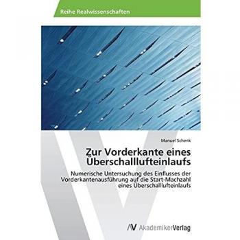Zur Vorderkante eines Überschalllufteinlaufs