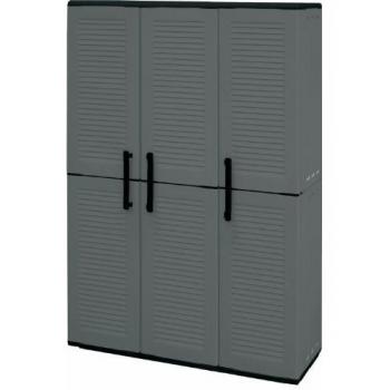 Armadio da esterno 3 ante in plastica