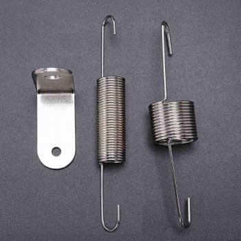 Chrome Throttle Return Spring Bracket for Chevrolet Ford 302 350