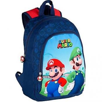 Mochila Mario y Luigi Super Mario Bros 38cm