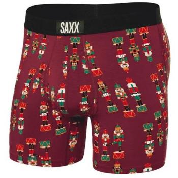 Boxer da uomo ultra morbidi Saxx con volata schiaccianoci Merlot