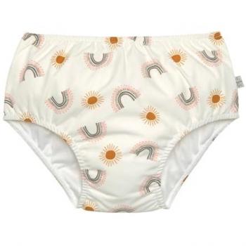 Réutilisable Maillot de Bain Mixte Blanc Arc‑en‑Ciel Ecru 19-24 M LASSIG