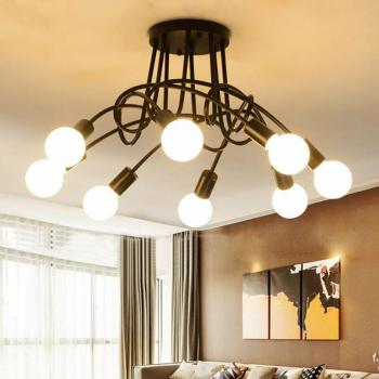 Vintage Spider Ceiling Light for Home and Hotel