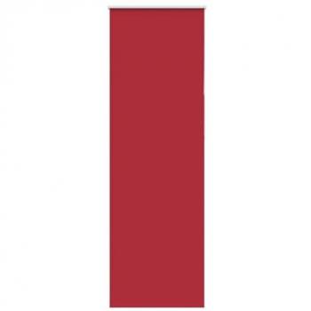 Store enrouleur occultant rouge 85x230 cm