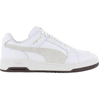 Puma Slipstream LO LUX Herren Weißes Lederfootwear