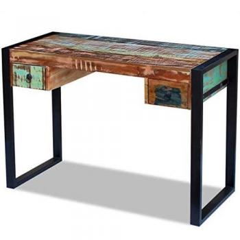 Reclaimed Wood Desk vidaXL