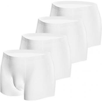 SIHOHAN Men's Boxers, 4 Pack Micro Modal Extremely Soft Fabric Polyester Trunks