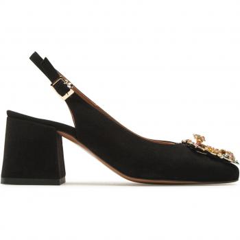 R.Polański 1630 Damen Sandalen Schwarz