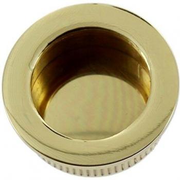 Raccordi tondi per installazione su mobili con ante scorrevoli diametro 26 mm ottone lucido numero 6 articoli