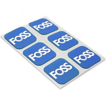 FOSS 6er Set Reifenreparatur für Fahrräder