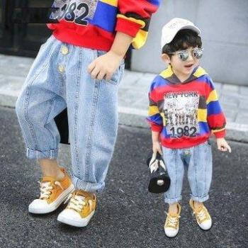 Pantalones Jeans Para Niños y Niñas 2-6 años –