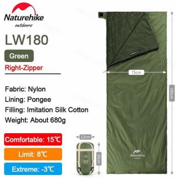 Naturehike Mini Waterdichte Slaapzak 680g/760g
