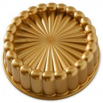 Molde dorado para tartas de Acción de Gracias