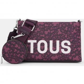Borsa a Tracolla Flat K M Evol Burgundy
