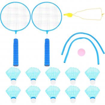 Kit badminton couleur vive pour débutants enfants