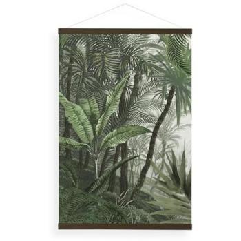 Vitrine Kakemono Jungle Émeraude