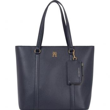 Bolso Tommy Life Soft Tote azul de Tommy Hilfiger