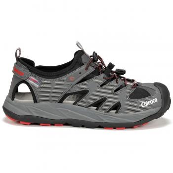 Trekking Sargazos 09 (Rojo/Gris) – Sandália Masculina da Linha Chiruca
