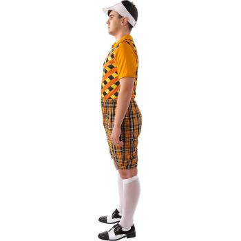 Indumentaria de Golfista Estilo Stag en Naranja XL