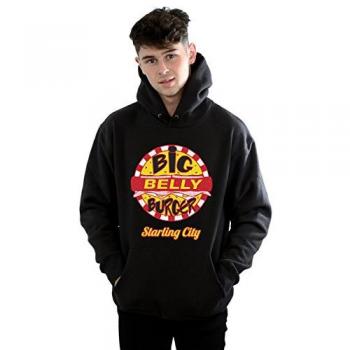 Arrow Big Belly Burger Logo Sweatshirt – Black, Large