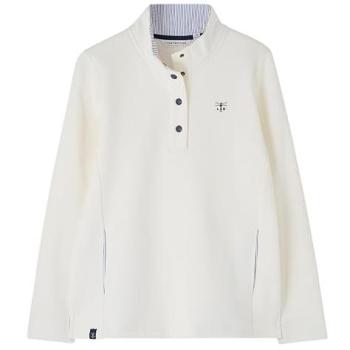 Haven Popper Detail Cotton Tee – Size 16 White