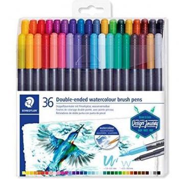 ROTULADOR MARSGRAPHIC DUO 3001 36 COLORES SURTIDOS