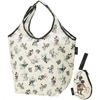 Skate‑Style Mickey Mouse Eco Tote – 420 x 320 x 180 mm with Pouch
