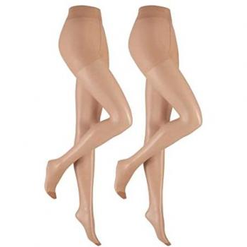 Hudson Damen Strumpfhosen 2er Pack Lilly Lafina 15 DEN