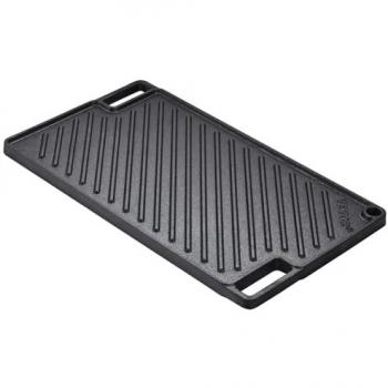 Grill Plate VEVOR – 425×246×16 mm, anti‑adhésif, épaisseur 3,3 mm, compatible gazinière à 2 brûleurs