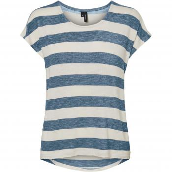 Vero Moda Damen T-Shirt Vmwide Streifen Kurzarm