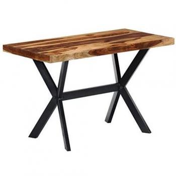 Table familiale en bois massif 160x60x75 cm
