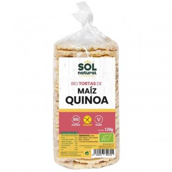 Tortadella di Mais con Quinoa Solnatural, Bio, Senza Glutine 120 g