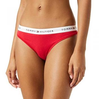 Red Tommy Icons Thong for Women