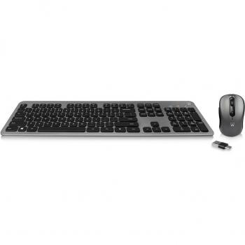 Ewent EW3272 Teclado y Ratón Inalámbrico USB-A y USB-C
