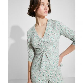 Blusa Floreada Ajustada NAËLLE