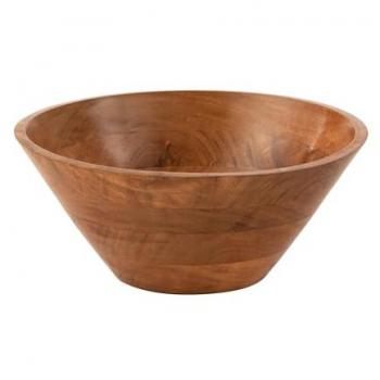 Saladier en acacia design 30 cm