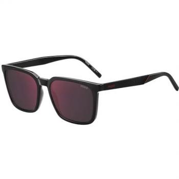Lunettes de soleil Hugo HG 1327/S en résine, couleur KB‑7 gris, taille 55 mm