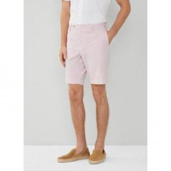 Bermuda de rayas rosa para hombre Hackett