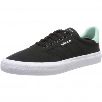Adidas 3mc Skateboarding Shoes, Unisex Adult, Black (Core Black/Clear Mint/Ftwr White), Size 12 UK