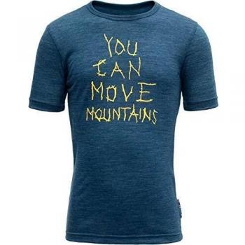 T-shirt en coton Devold Moving Mountain enfant