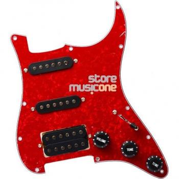 Multi-Color SSH Loaded Prewired Pickguard Assembly for Electric Guitar
