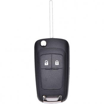 Sleutelsleeve met 2 Knoppen voor Chevrolet Epica, Lova & Spark