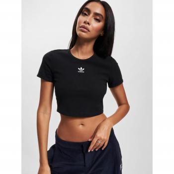 Adidas Noir Crop Top pour Femmes – Édition Essential