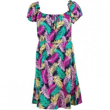 Robe femme VERO MODA col bateau à volants