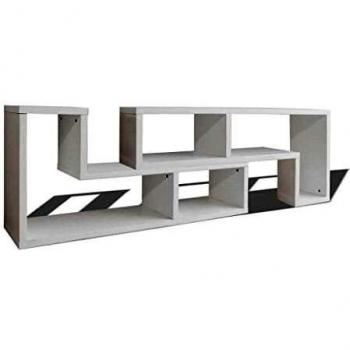 Vidaxl White TV Cabinet in Double L-Shape