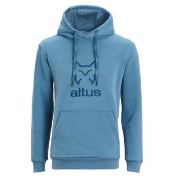 Sudadera con capucha Altus Karnac azul para hombre, talla L