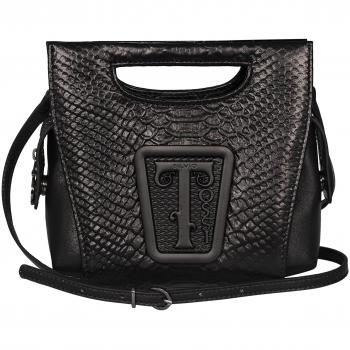 Silvio Tossi Handtasche Damen Schwarz 11497-02