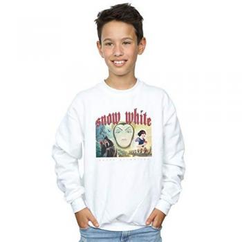 BI47640 Boys White Disney Sweater